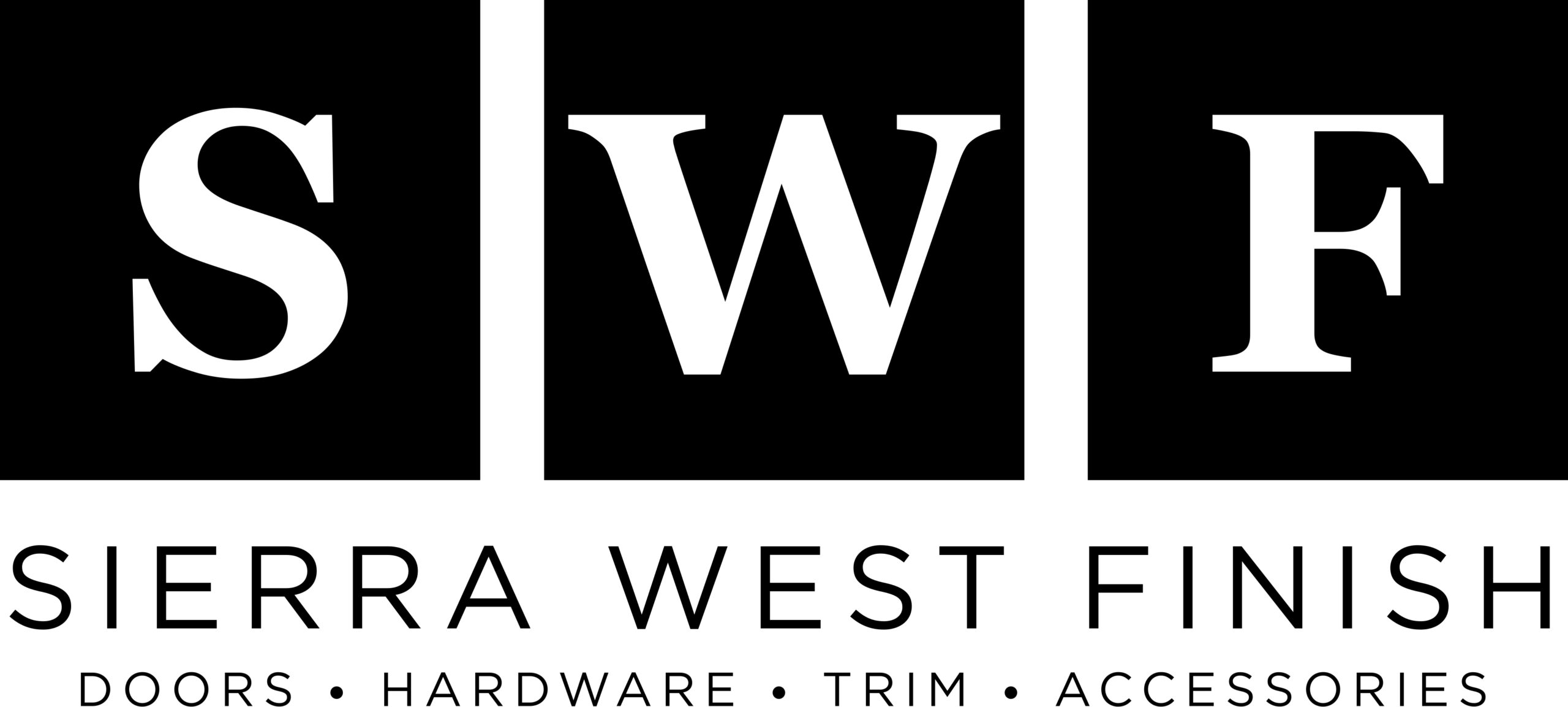 sierra west logo black